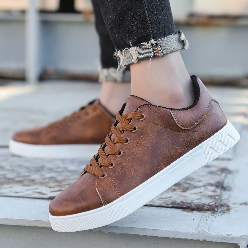 Men's Lace-up Flat Shoes