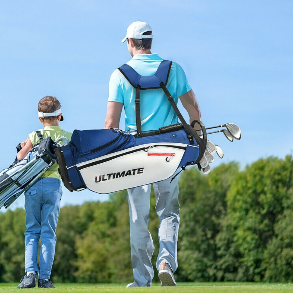 Men's Complete Golf Club Package Set Includes 10 Pieces
