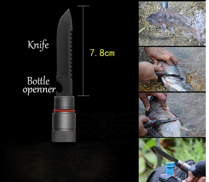 Tactical Alpenstock Hiking Survival Staff