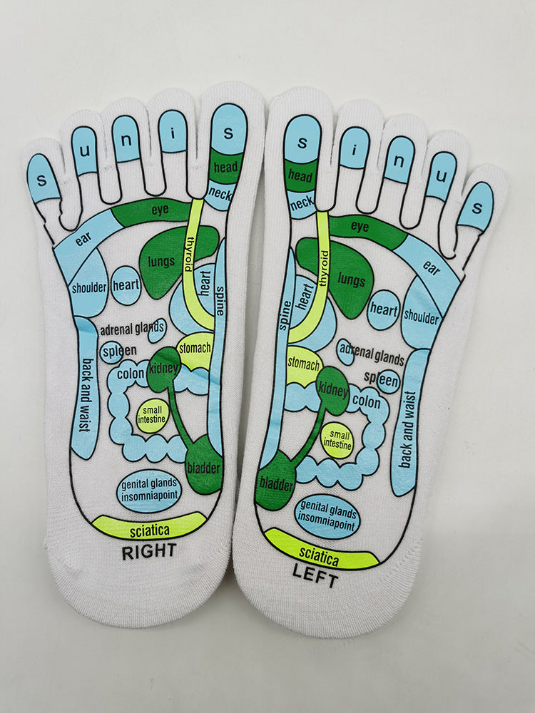 Massage Relieve Tired Feet Socks Acupressure Foot Massager