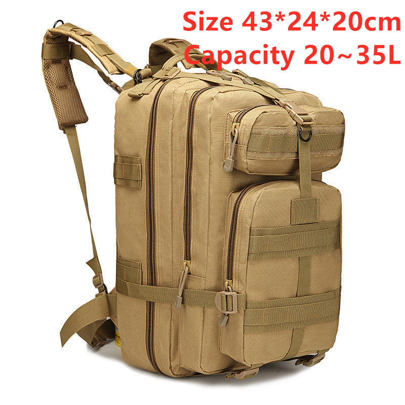 Sports outdoor mountaineering travel double shoulder knapsack