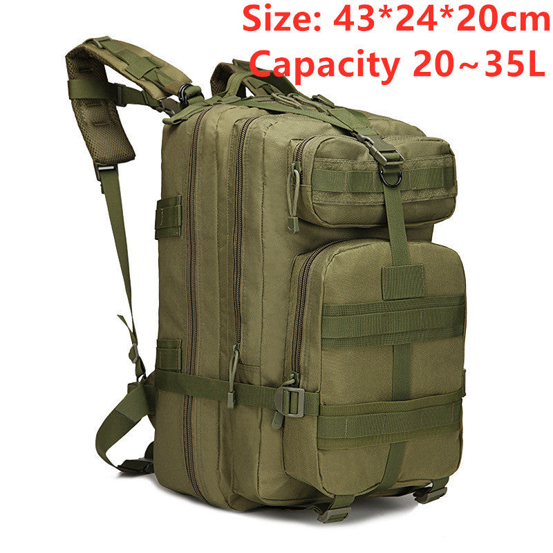 Sports outdoor mountaineering travel double shoulder knapsack