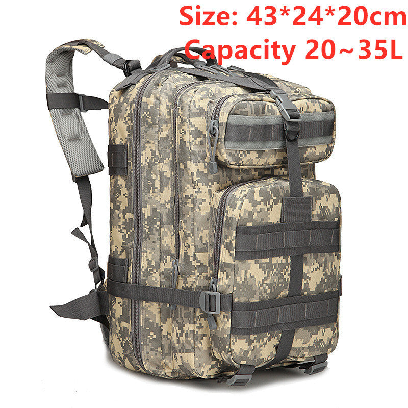 Sports outdoor mountaineering travel double shoulder knapsack