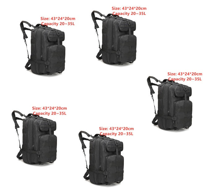 Sports outdoor mountaineering travel double shoulder knapsack
