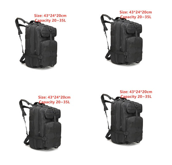 Sports outdoor mountaineering travel double shoulder knapsack