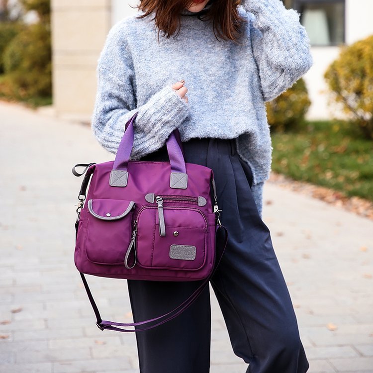 Large Capacity Multi-pocket Shoulder Bag For Women