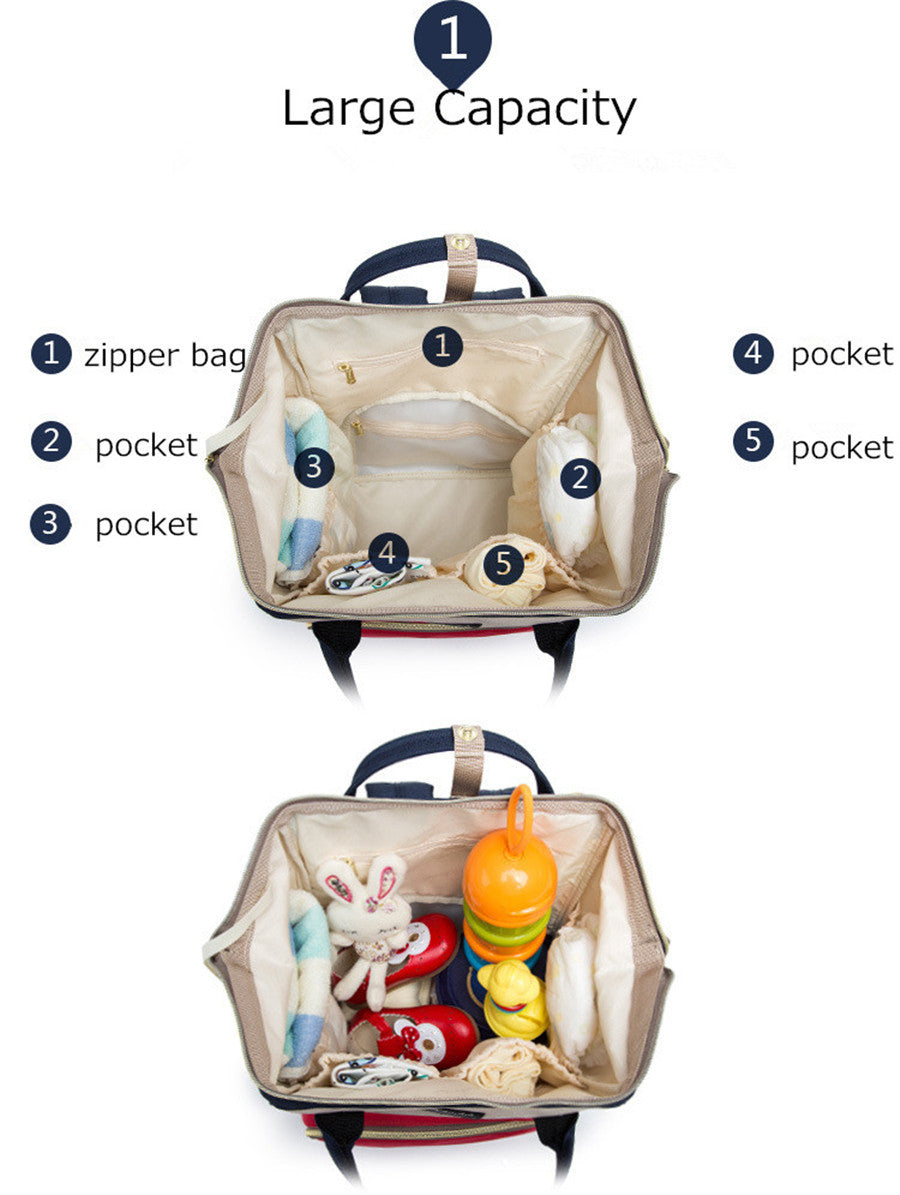 Mummy bag multi-function large capacity maternal and child package