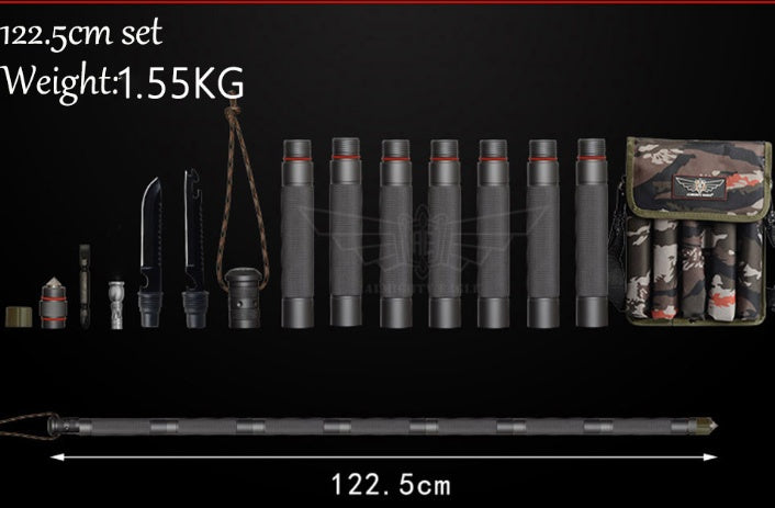 Tactical Alpenstock Hiking Survival Staff