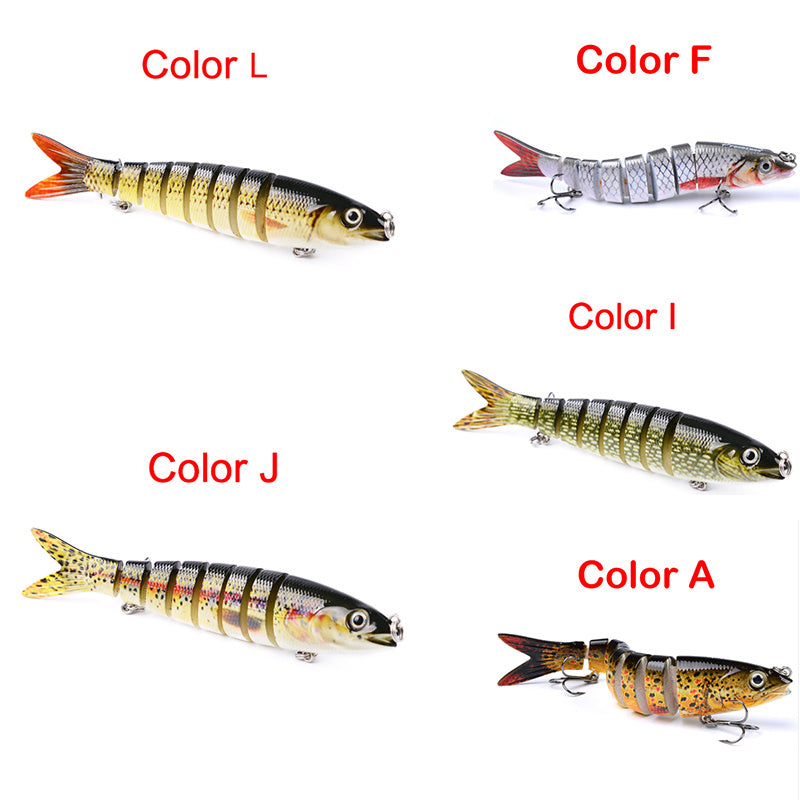 Fishing Lures Artificial Multi Jointed Sections