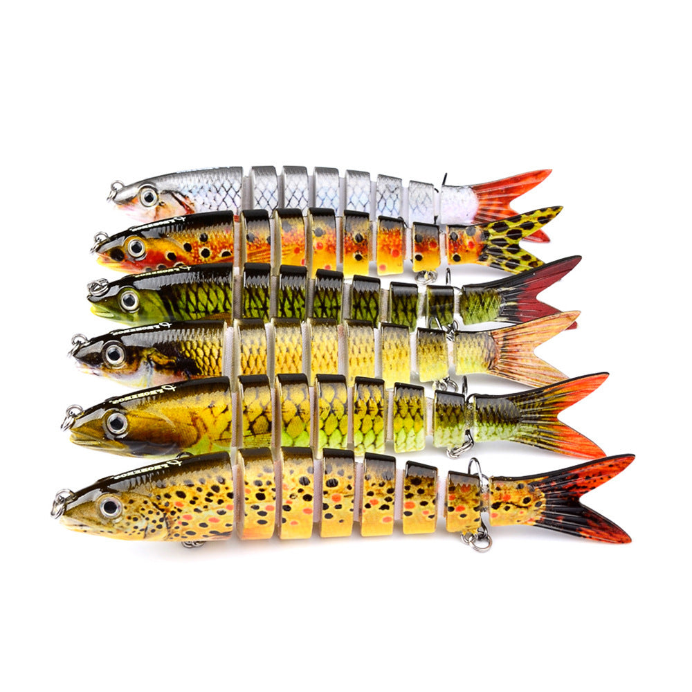 Fishing Lures Artificial Multi Jointed Sections