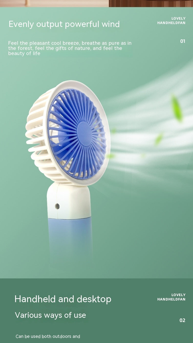 Student Portable Handheld Mini Little Fan