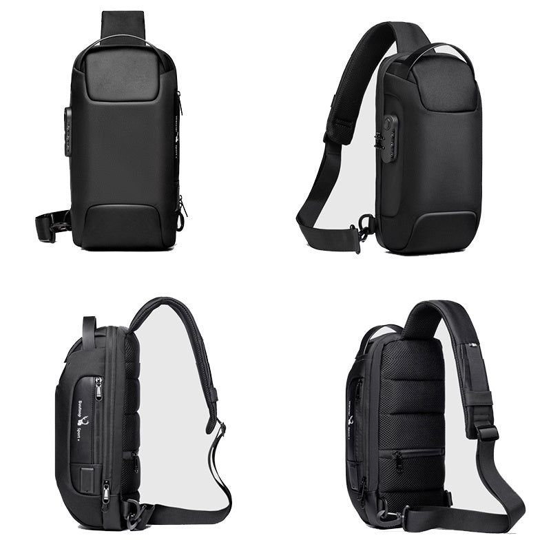Men Chest Bag Messenger Bag Anti-theft Shoulder Bags