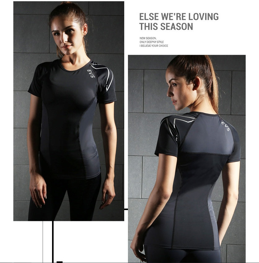 Compression sports tights