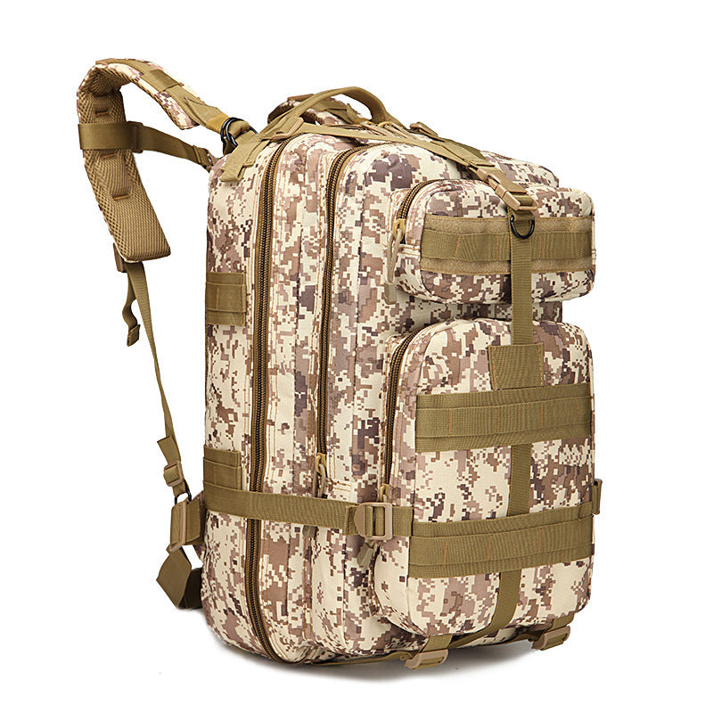 Sports outdoor mountaineering travel double shoulder knapsack
