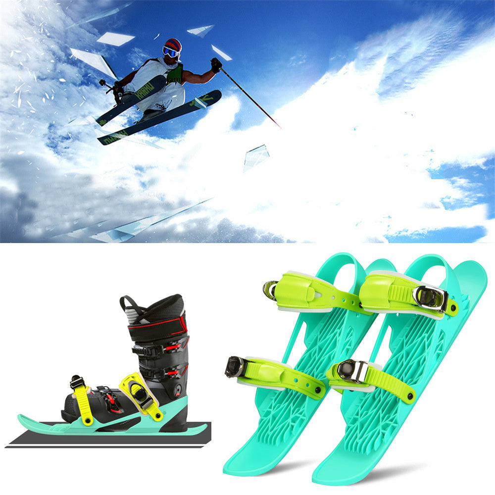 Mini Ski Skates Portable