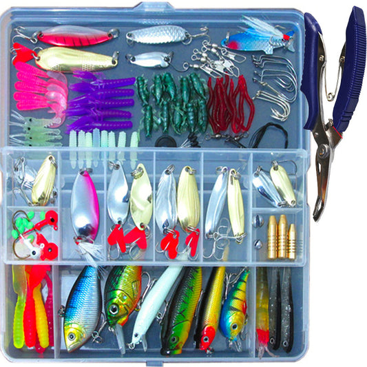 132 Pcs Fishing Lures Set With Bait Fishing