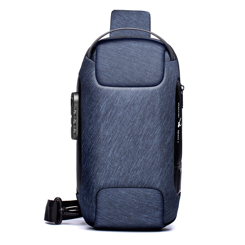 Men Chest Bag Messenger Bag Anti-theft Shoulder Bags