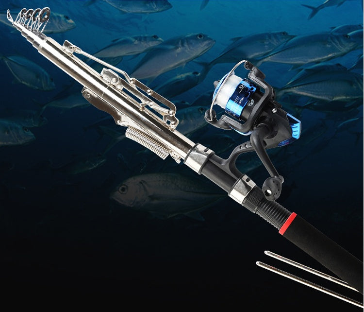 Wholesale sea pole automatic fishing rod spring