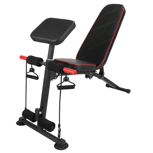 1Pc  Adjustable Weight Bench With Preacher Curl Pad Resistance