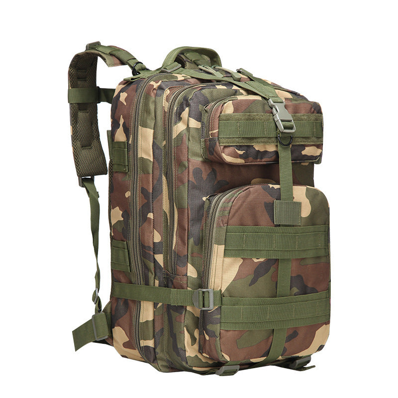 Sports outdoor mountaineering travel double shoulder knapsack