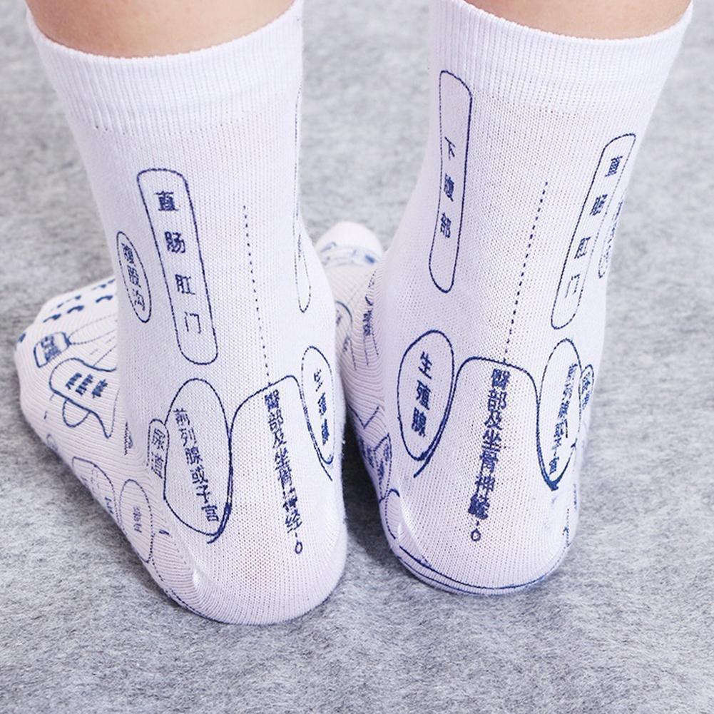 Massage Relieve Tired Feet Socks Acupressure Foot Massager
