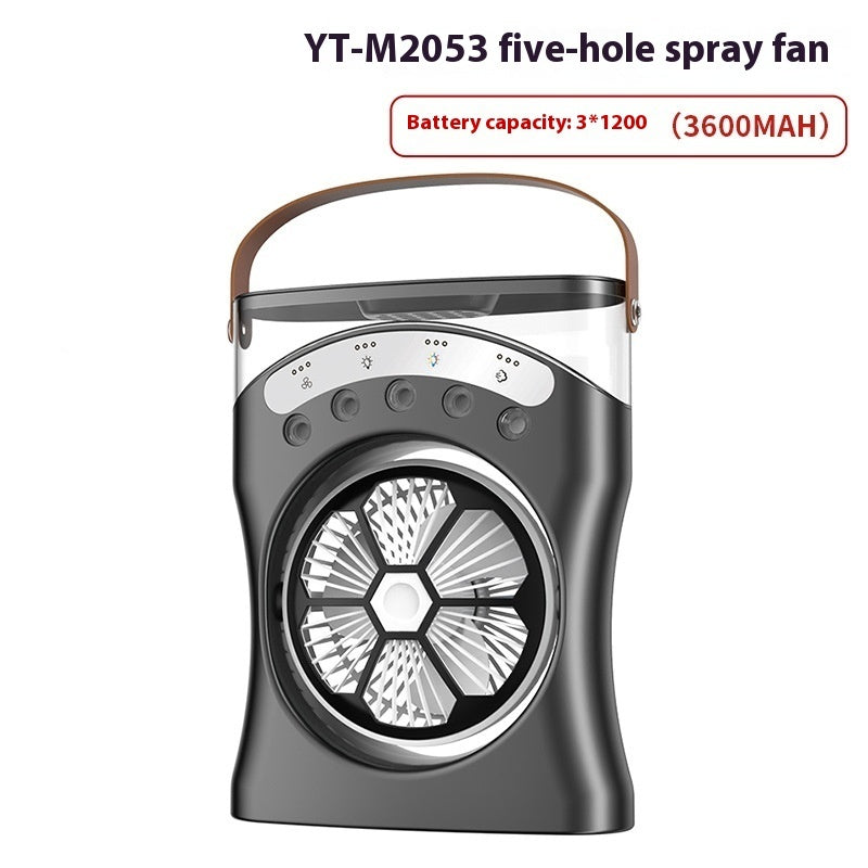 Portable Fan Portable Mini Humidifier Fan Water Spraying