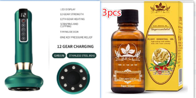 Electric Vacuum Cupping Massager For Body Anti-Cellulite