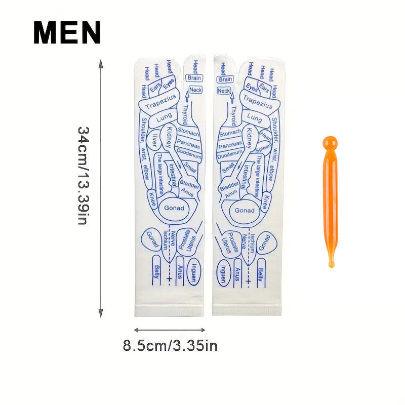 Massage Relieve Tired Feet Socks Acupressure Foot Massager