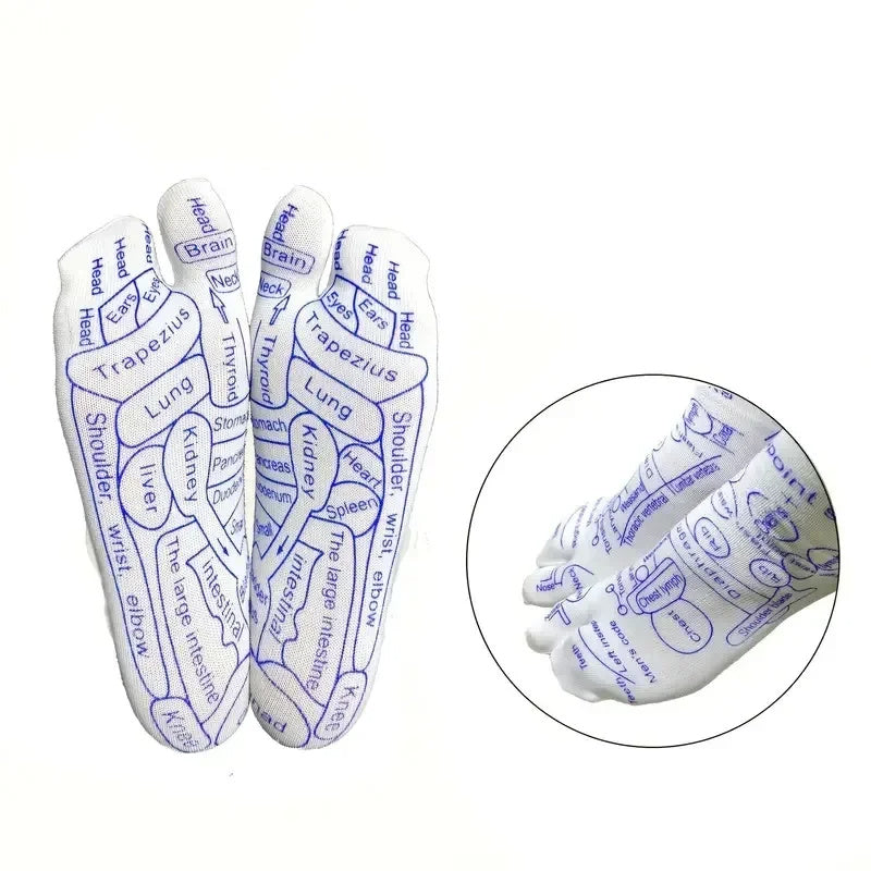 Massage Relieve Tired Feet Socks Acupressure Foot Massager