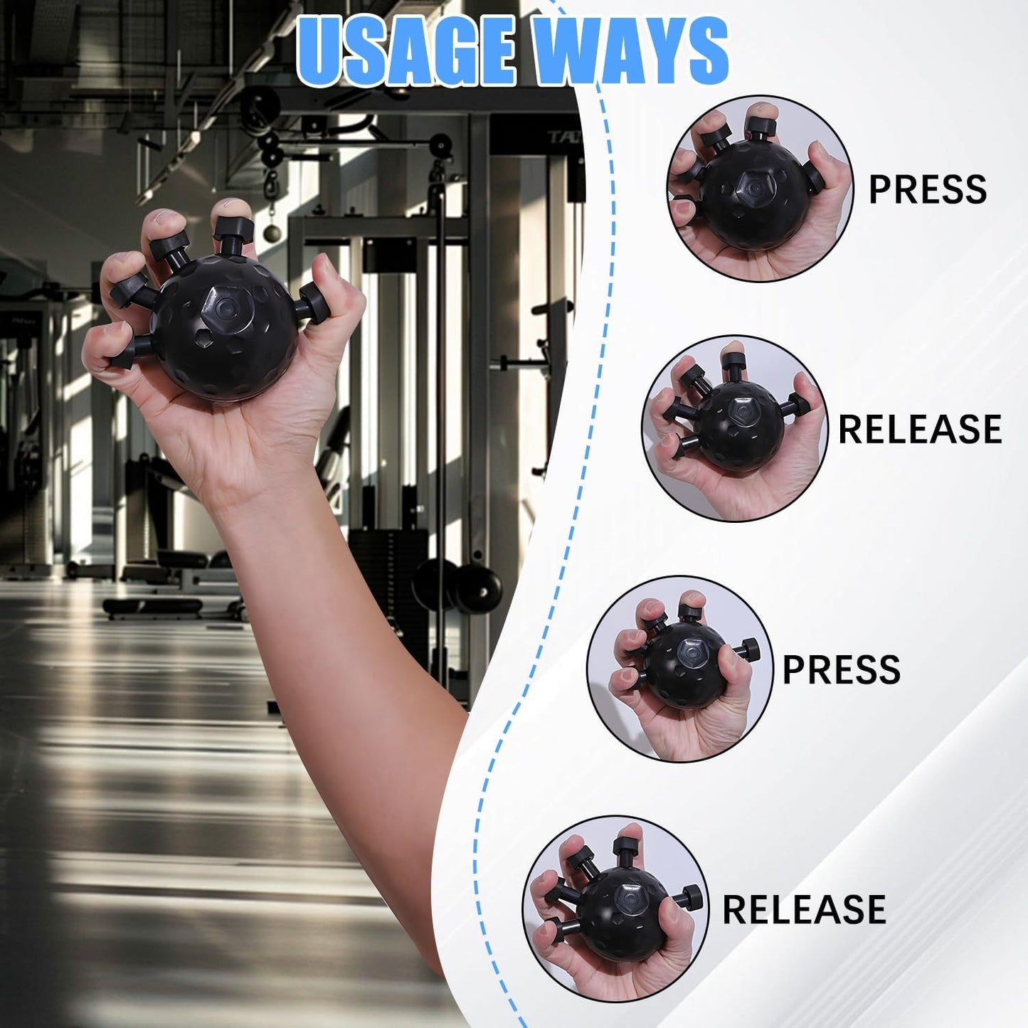 Gym Hand Strengthener Grip