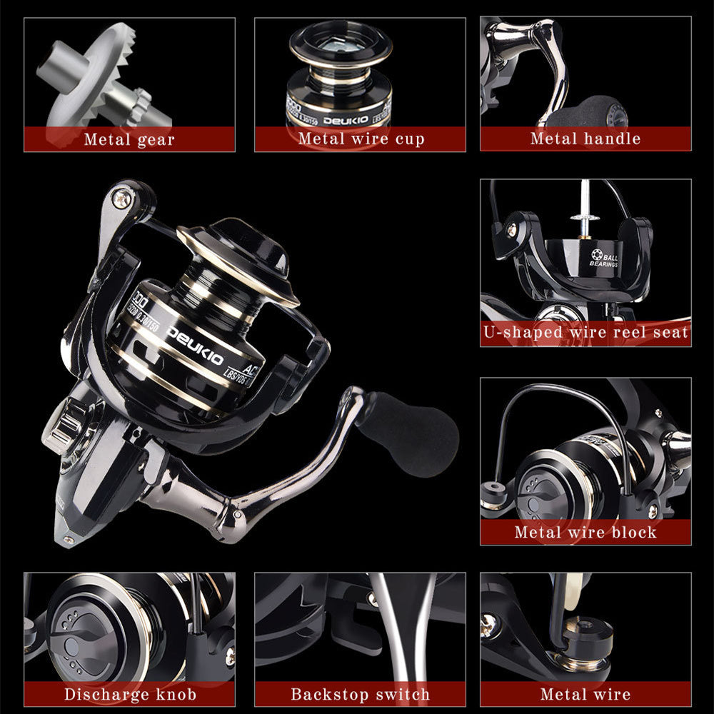 Metal Fishing Reel