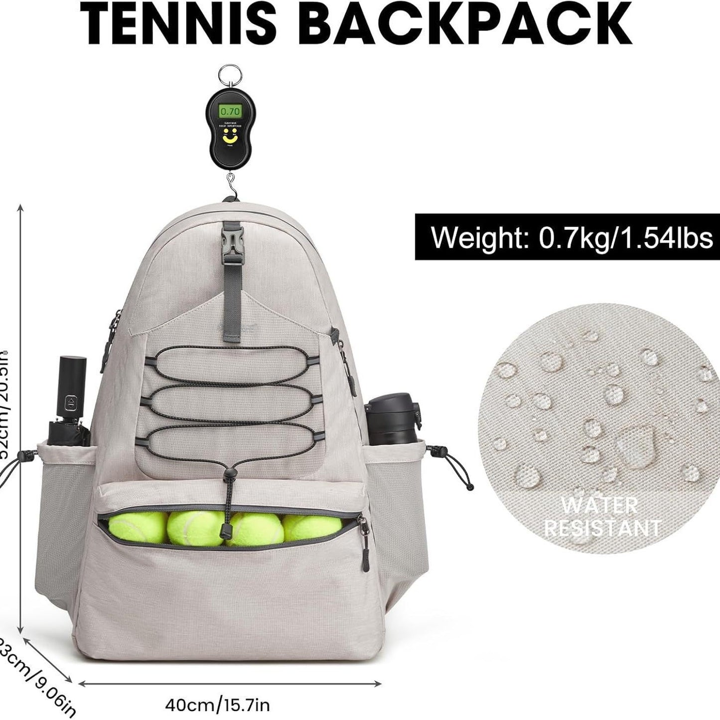 Men's And Women's Tennis Backpack