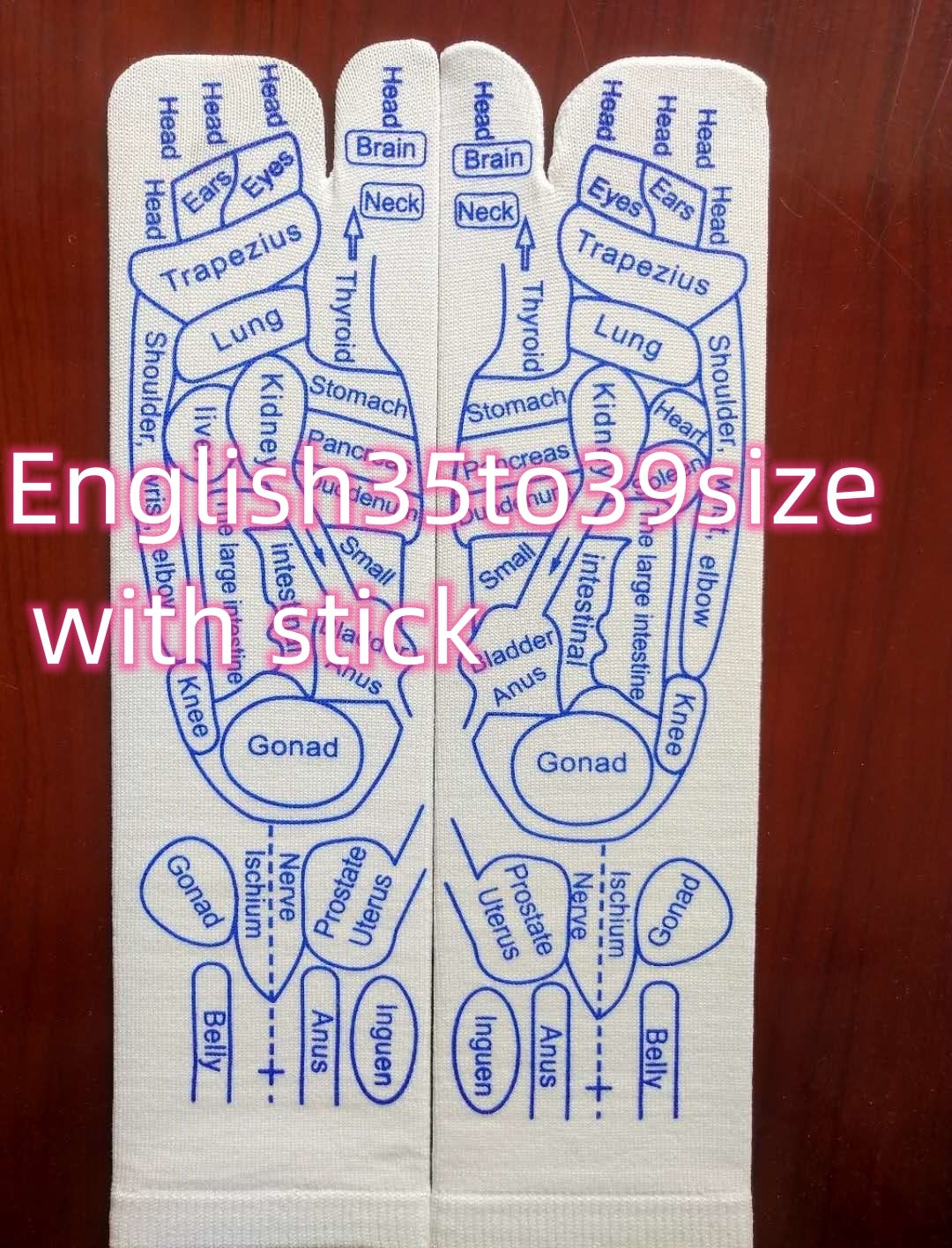 Massage Relieve Tired Feet Socks Acupressure Foot Massager