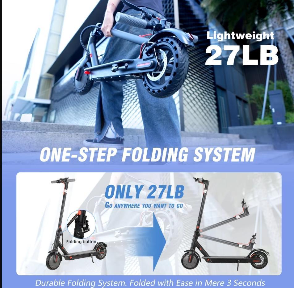 Electric Powerful Scooter App Controlled Smart Electric