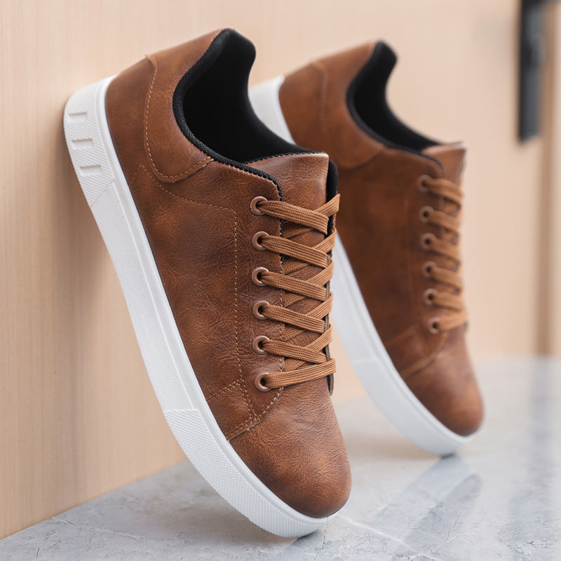 Men's Lace-up Flat Shoes