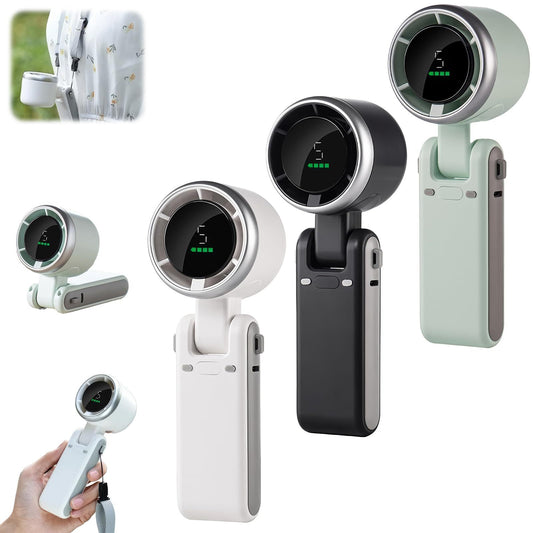 Hanging Neck Outdoor 180 Degree Folding Desktop Mini Fan