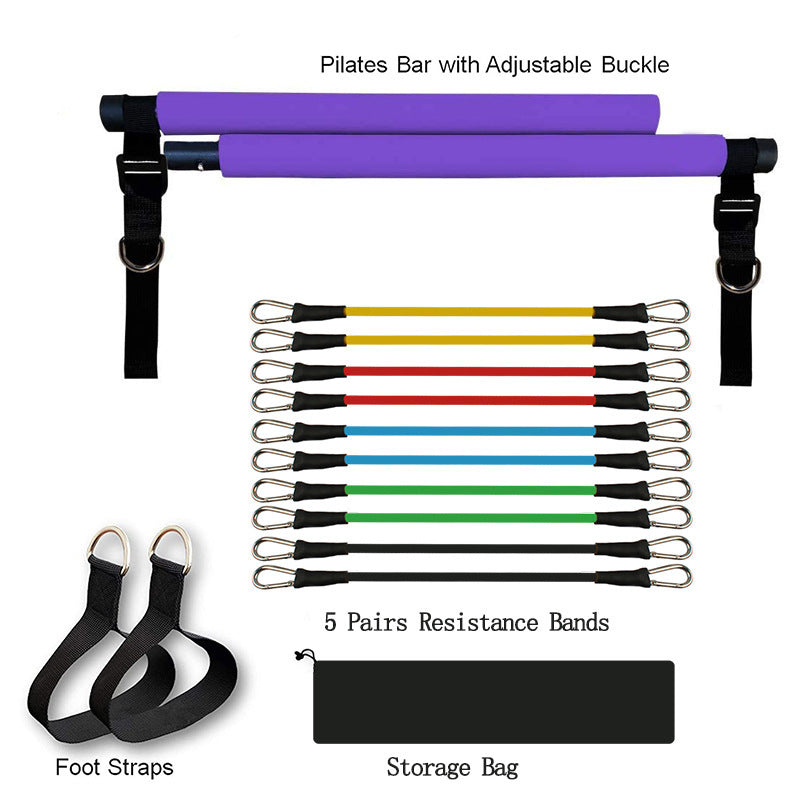 Portable Gym Fitness Yoga Pilates Bar