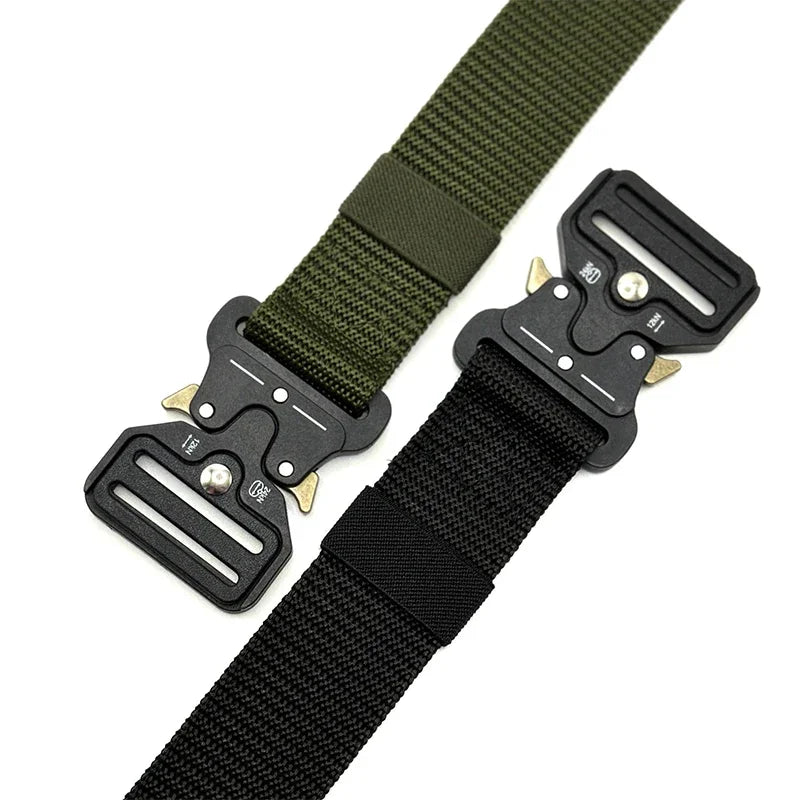 Outdoor Hunting Tactical Multi-Function Combat survival Nylon Belt