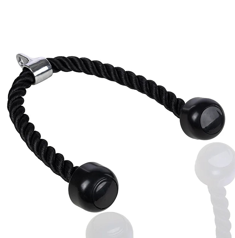 70cm/90cm Triceps Rope Fitness Pulldown Machine Handle Biceps Triceps Back Shoulder Muscle Exerciser Fitness Equipment Home Gym
