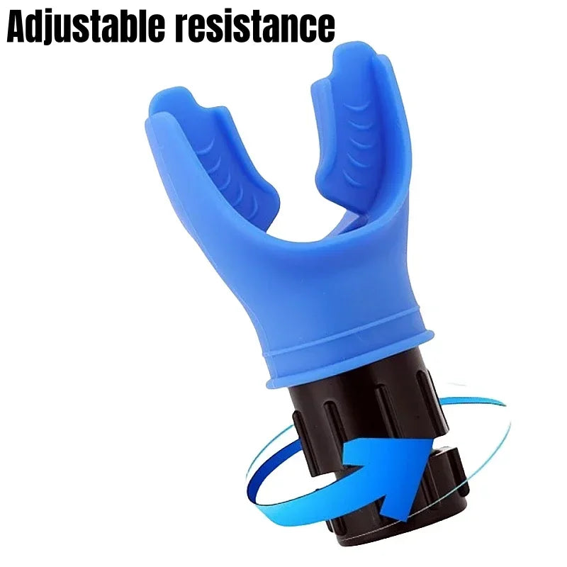 1Pc Sports Breathing Trainer Exercise Lung Face Mouthpiece Respirator Fitness Equipment for Household Healthy Care Accessories