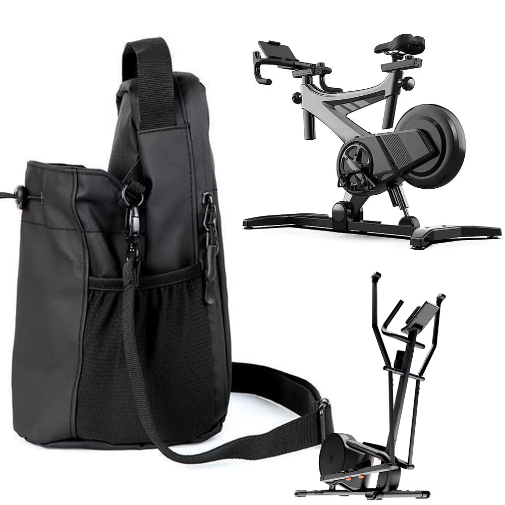 Magnetic Gym Bag Water Bottle Bag Sling Bag Crossbody Water Bottle Pouch Phone Holder for Men Women Fitness Travel Sports