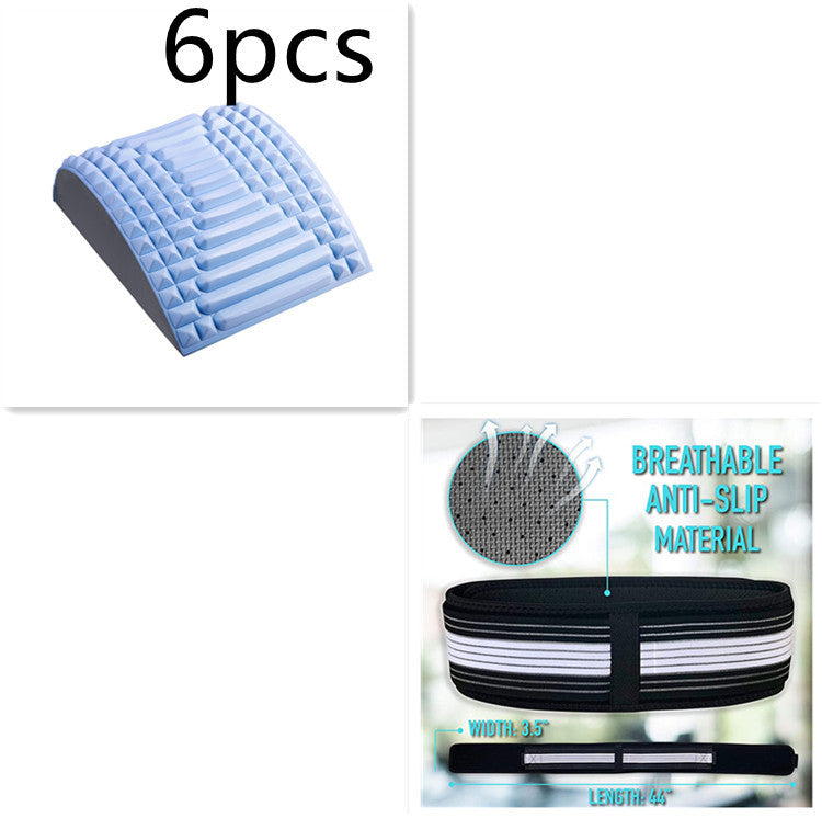 Back Stretcher Pillow Neck Lumbar Support Massager