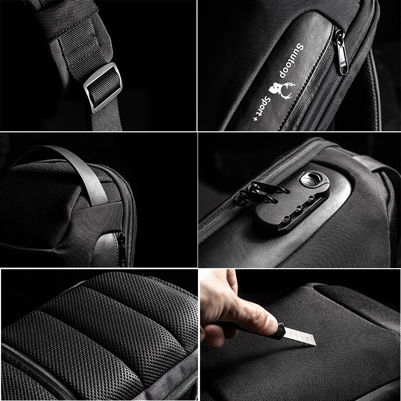 Men Chest Bag Messenger Bag Anti-theft Shoulder Bags