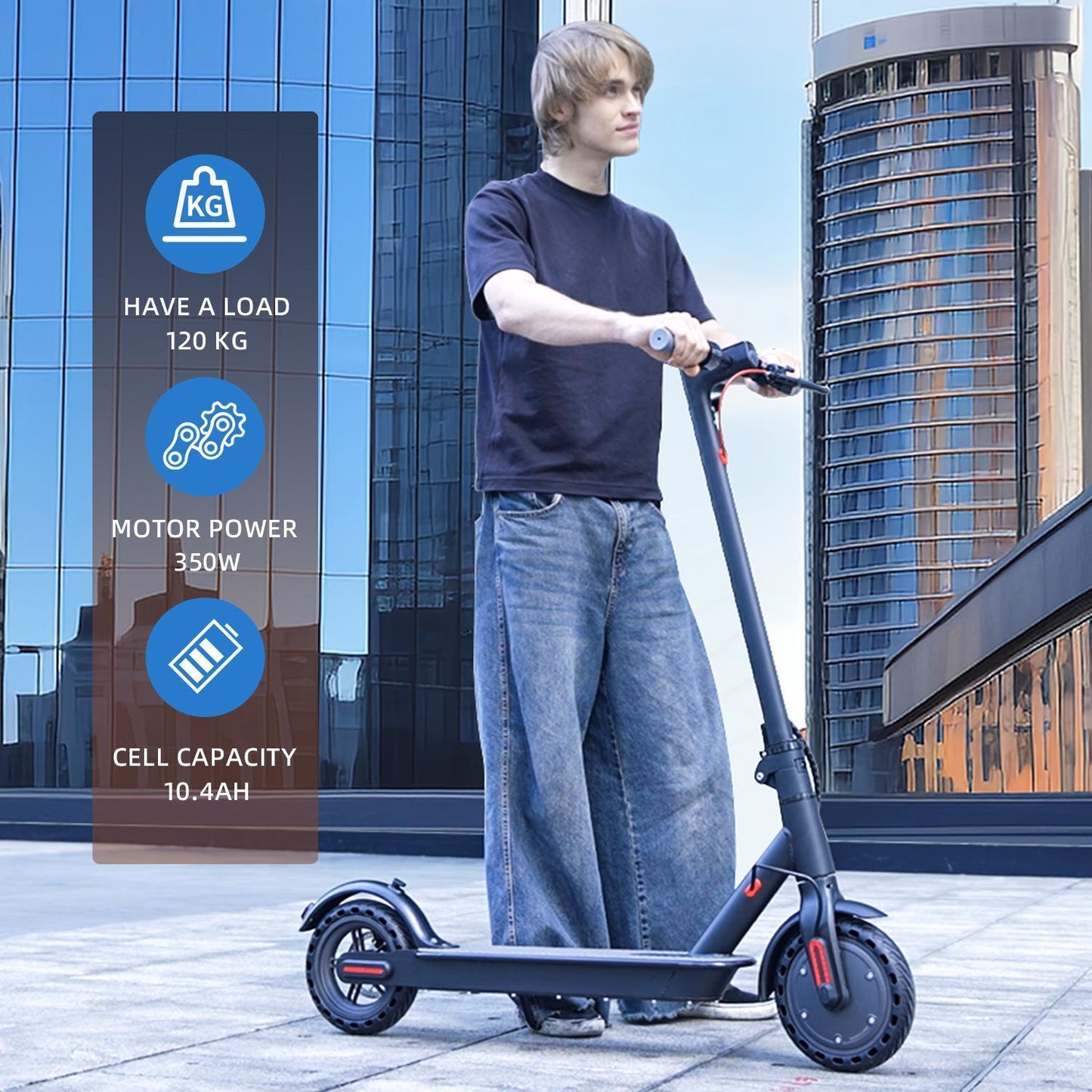 Electric Powerful Scooter App Controlled Smart Electric