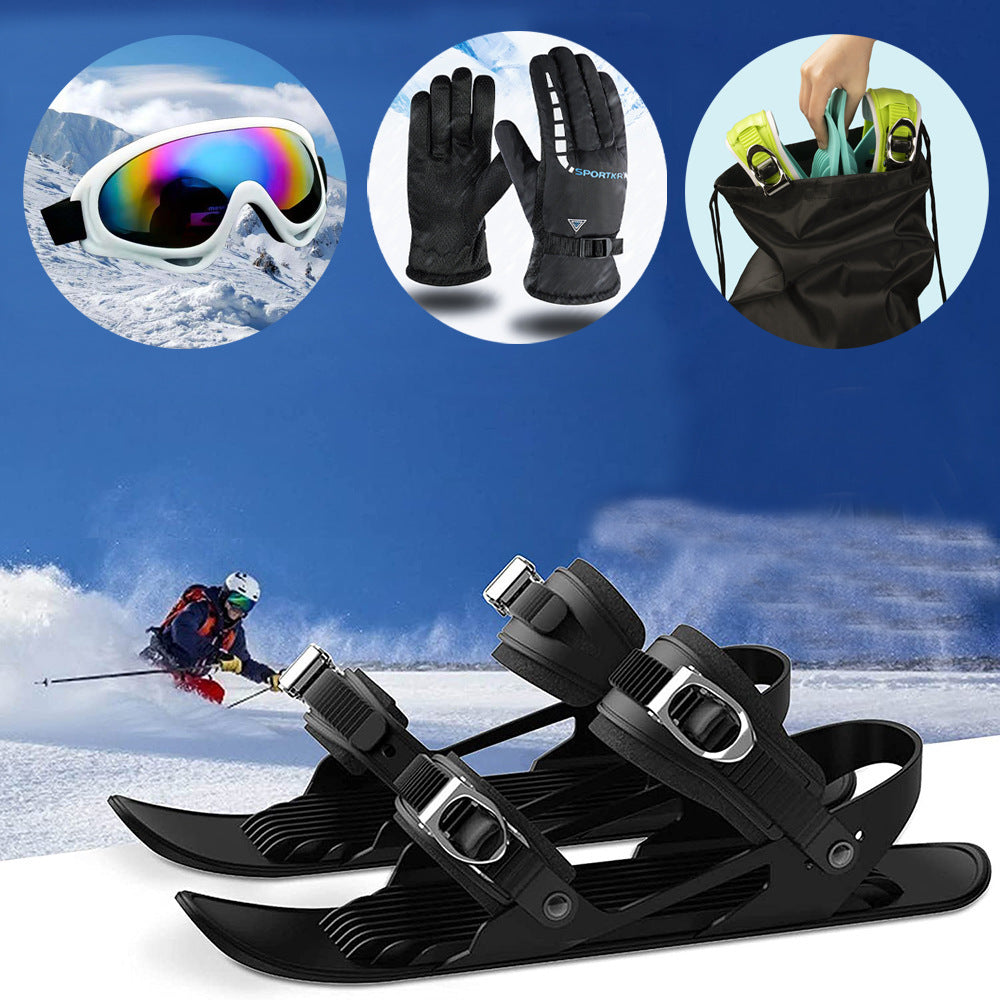 Mini Ski Skates Portable