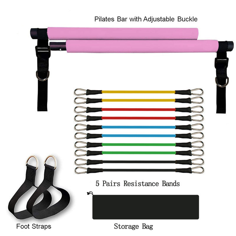 Portable Gym Fitness Yoga Pilates Bar