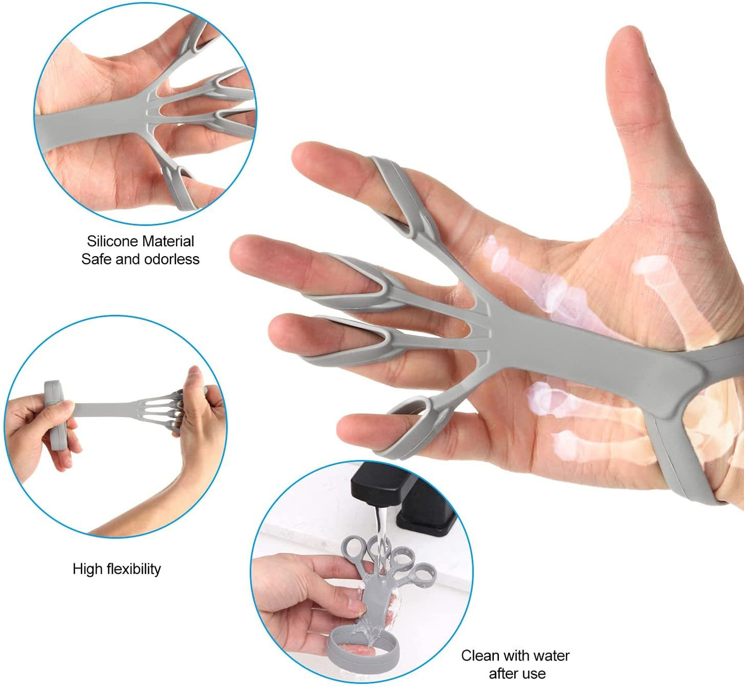 Grip Device Finger Exercise Stretcher