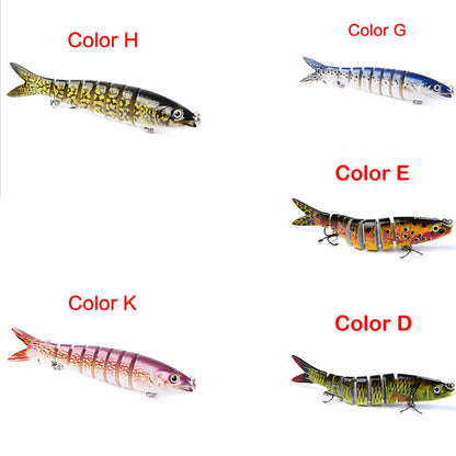 Fishing Lures Artificial Multi Jointed Sections