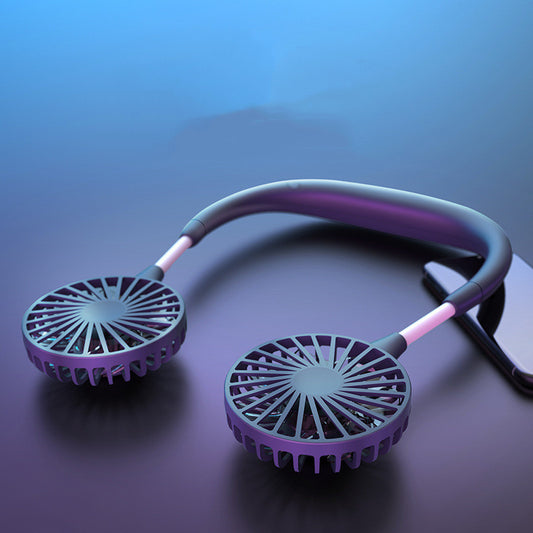 Portable neck fan