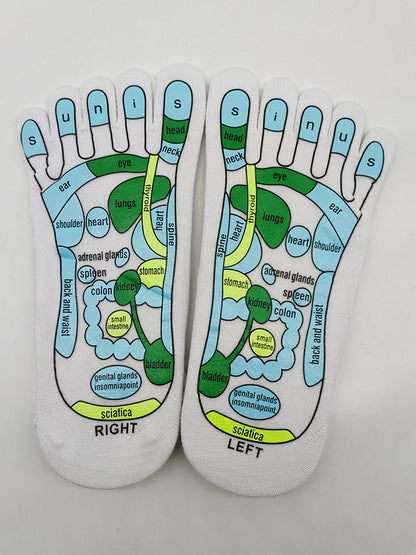 Massage Relieve Tired Feet Socks Acupressure Foot Massager